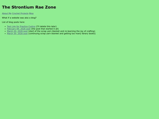 blog screenshot