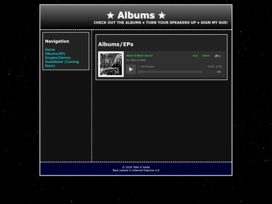 albums screenshot