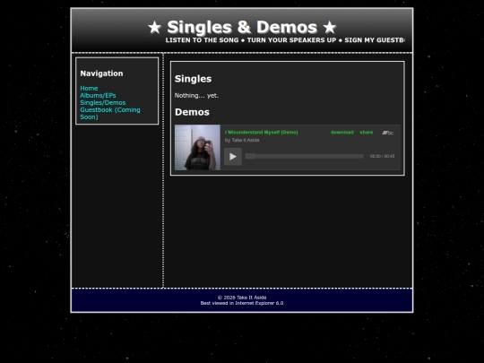singles screenshot