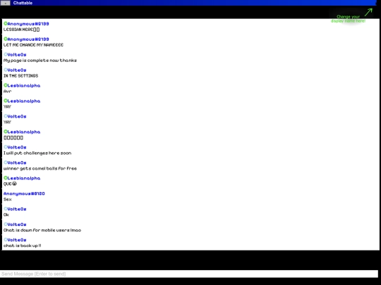 chat screenshot