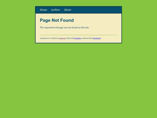 not_found screenshot