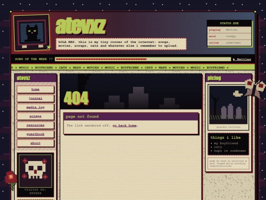 404 screenshot