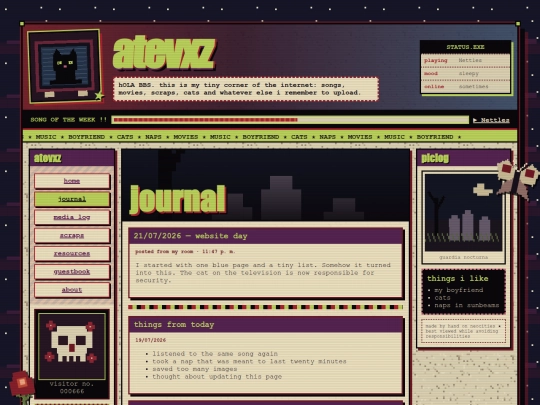 journal screenshot