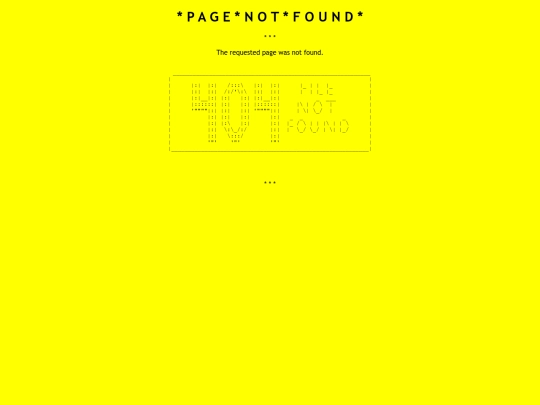 not_found screenshot