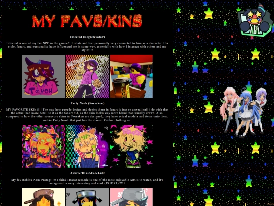 favs screenshot
