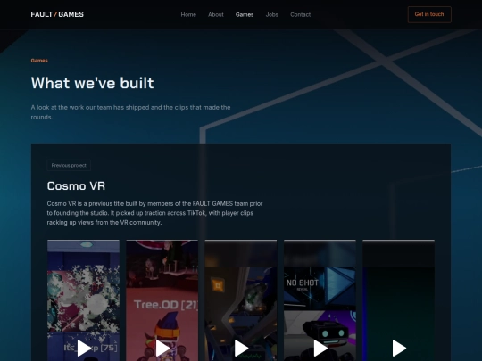 games screenshot