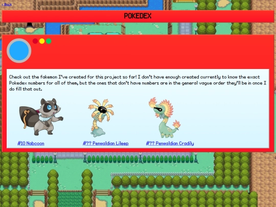 pokedex screenshot