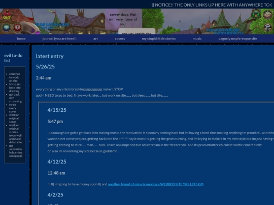 journal screenshot
