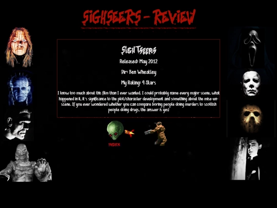 reviews/sightseers screenshot