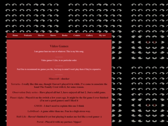 games screenshot