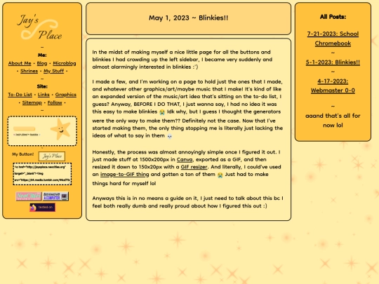 archive/blog/5-1-2023 ~ Blinkies!! screenshot