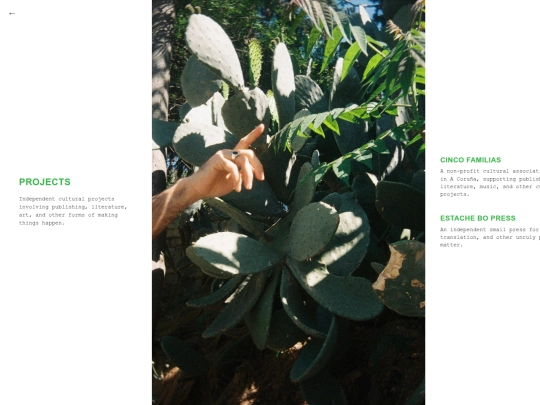 projects screenshot