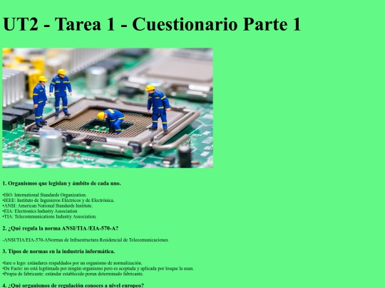 UT2 - Normativa de seguridad y protección ambiental/cuestionario screenshot