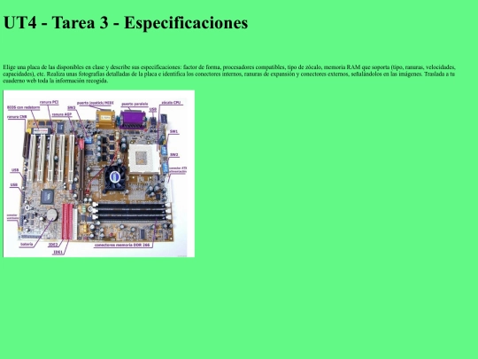 UT4-PlacasBase/UT4-Tarea3-Especificaciones screenshot