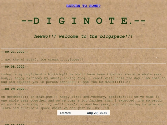 diginote screenshot