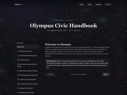 handbook screenshot