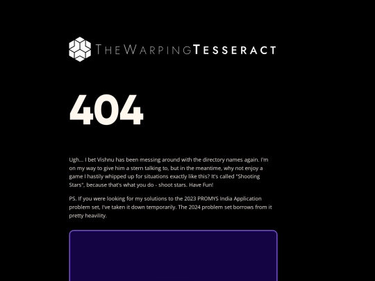 experimental screenshot