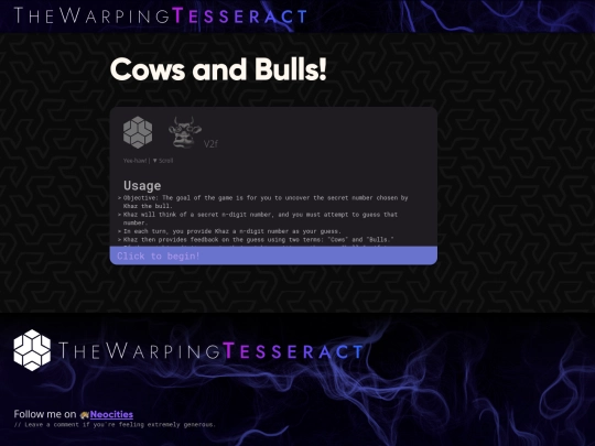 projects/games/cowsAndBulls screenshot