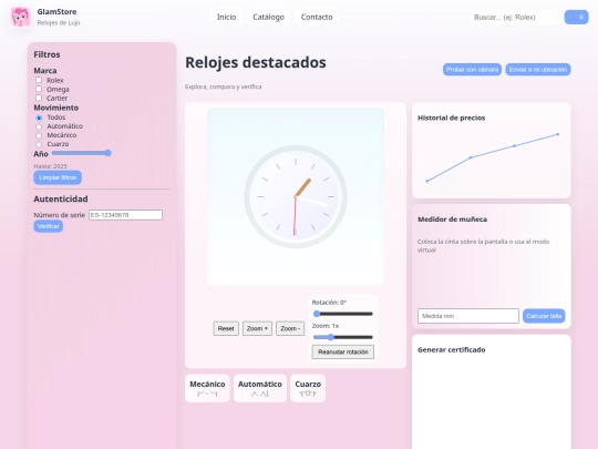GLAMSTORE screenshot