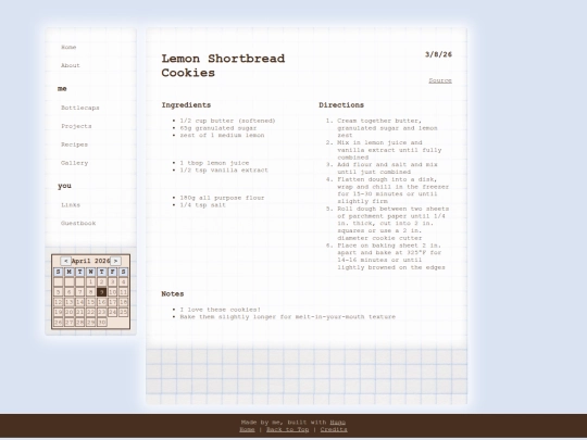 recipes/lemon_shortbread_cookies screenshot