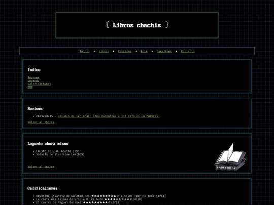 html/libros screenshot