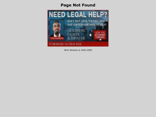 not_found screenshot
