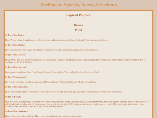 bh_species screenshot