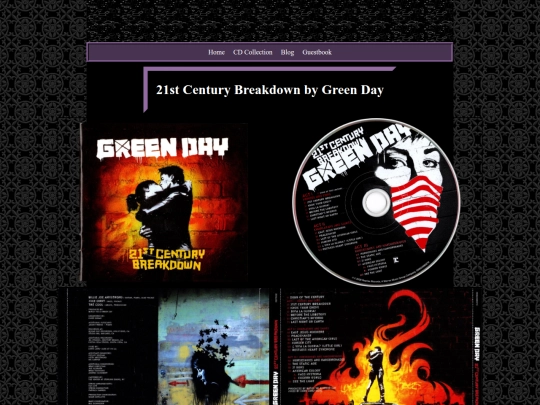 21st century breakdown/21stpage screenshot