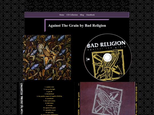 against the grain/atgpage screenshot