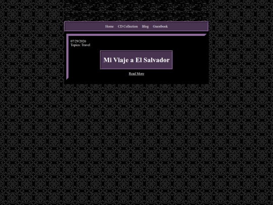 blog screenshot