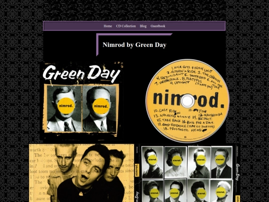 nimrod/nimrodpage screenshot