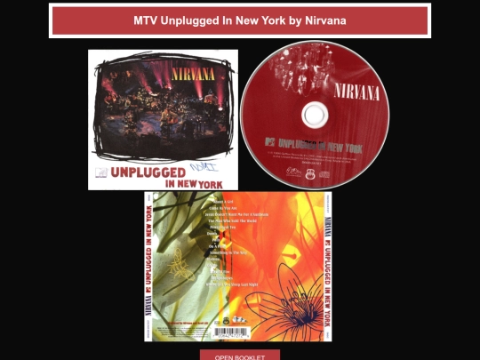 nirvana unplugged/nupage screenshot
