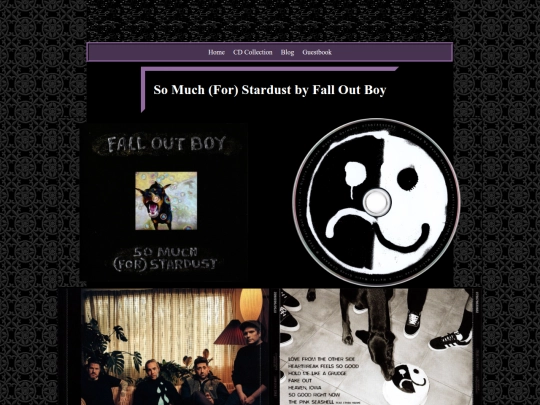 so much for stardust/smfsdpage screenshot