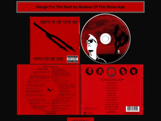 songs for the deaf/sftdpage screenshot