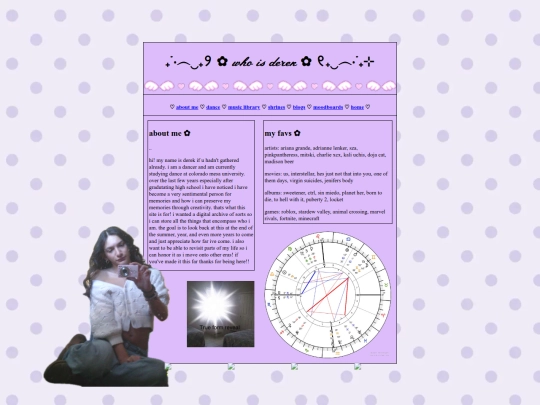 aboutme screenshot