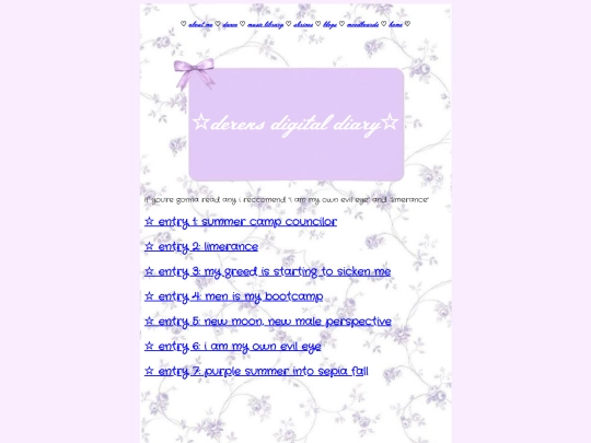 blog screenshot
