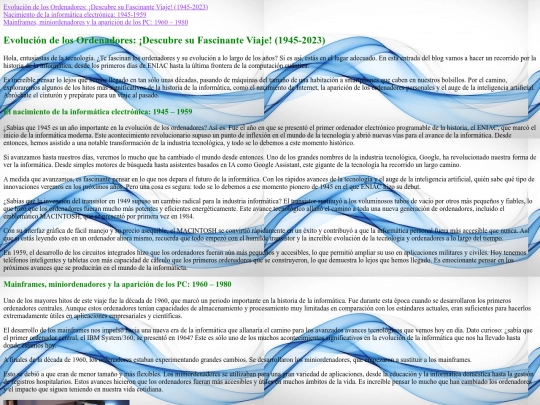 paginas/Evolución de los ordenadores screenshot