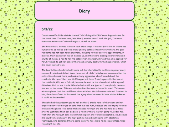 diary001 screenshot