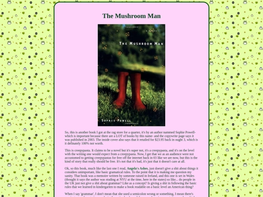 mushroomman screenshot
