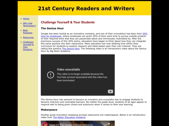 ChallengeYourselfandYourStudents screenshot