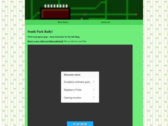 Game screenshot