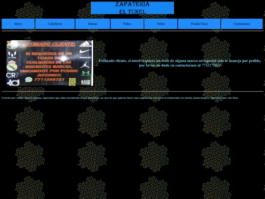 Zapateria_2V/contactanos screenshot