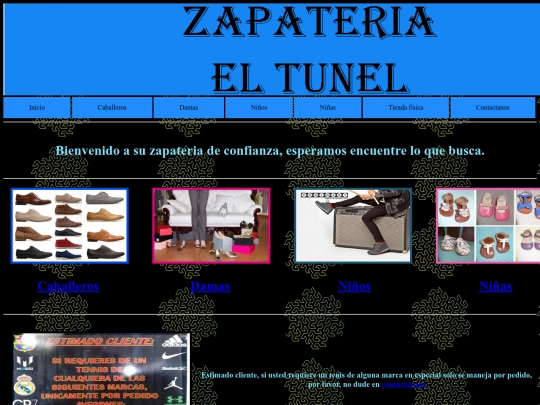 Zapateria_2V/index. screenshot