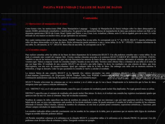 PaginaWebPersonalHoracio screenshot