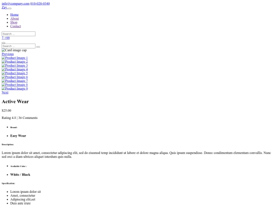 EjercicioExamen02/shop-single screenshot