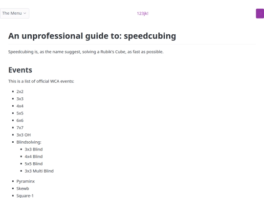 Cubes/guide_speedcube screenshot