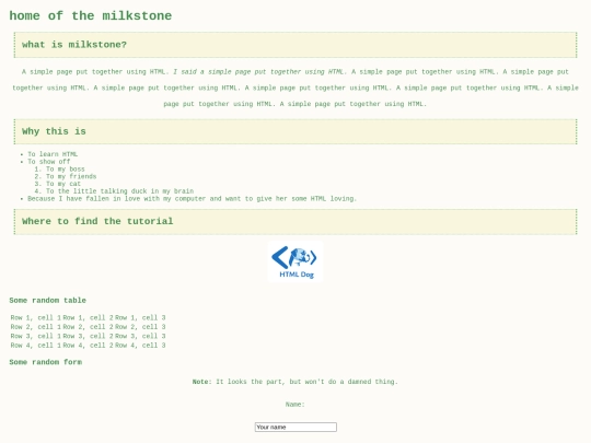 html/myfirstwebpage screenshot