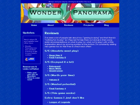 reviews screenshot