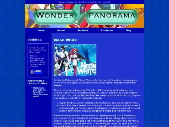 reviews/neonwhite screenshot