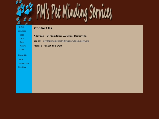 Contact Us screenshot